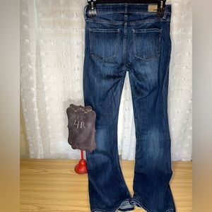 Express: barely boot; style: Stretch mid rise; size 4 regular